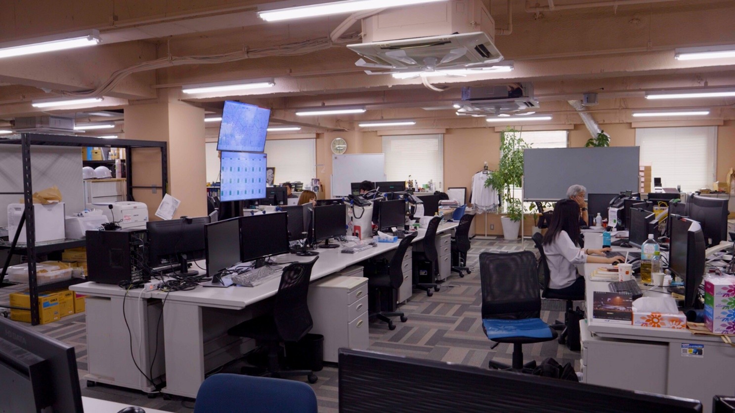 株式会社メディア・マジック オフィスの様子